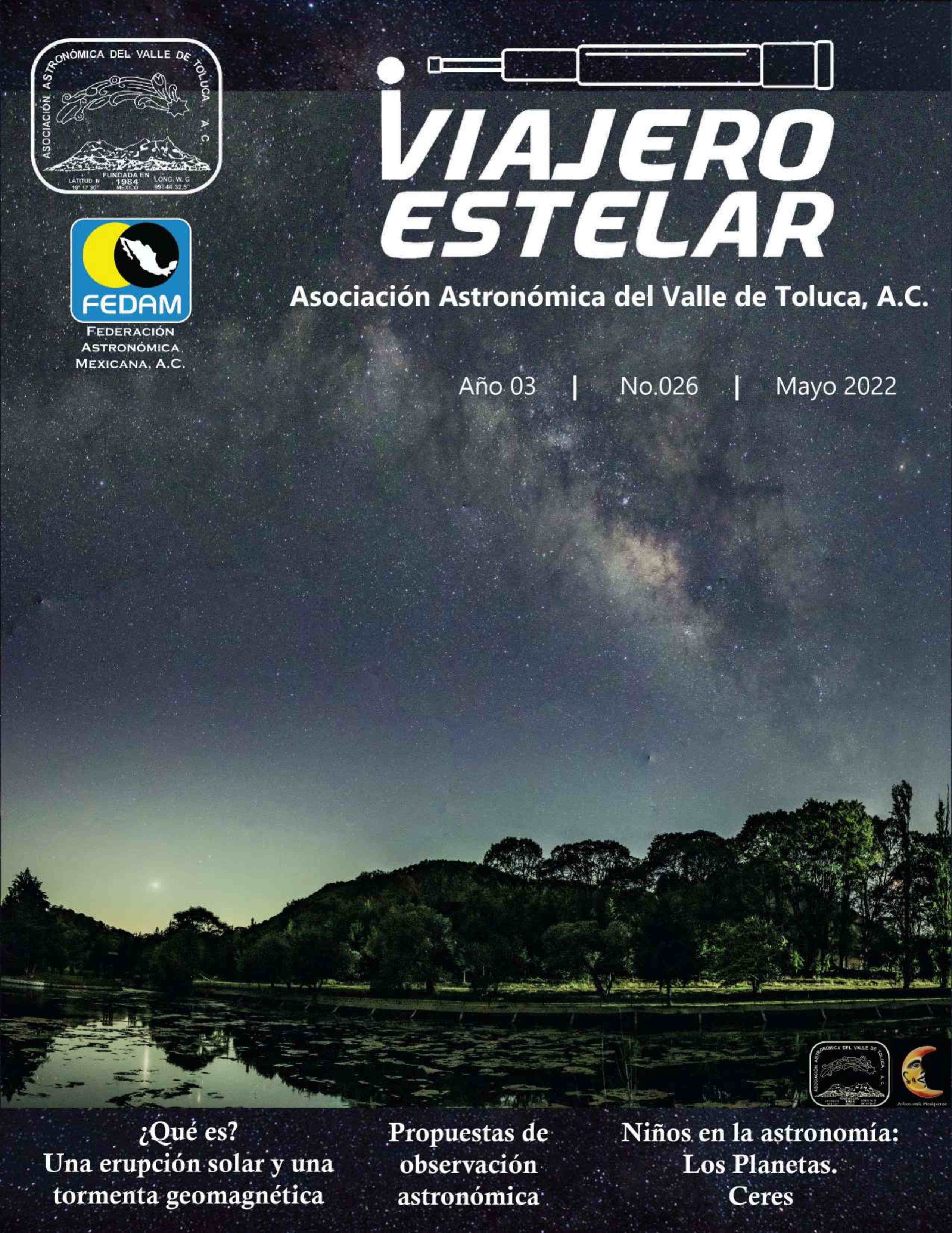 Imágen de la revista Viajero Estelar